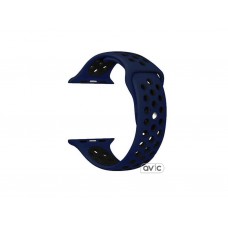 Ремешок Nike+ Apple Watch 42mm Midnight Blue Black Sport Band