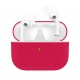 Чехол для Airpods Pro Ultrathin Silicon case Crimson