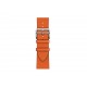 Ремешок Apple Watch Hermes 40mm Feu Epsom Leather Single Tour (MTQ72)