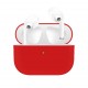 Чехол для Airpods Pro Ultrathin Silicon case Red