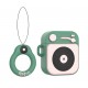 Чехол для Airpods Silicon case Gramophone Dark Green