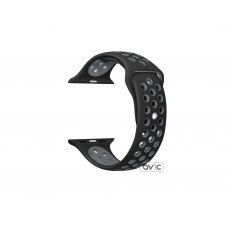 Ремешок Nike+ Apple Watch 42mm Black Grey Sport Band