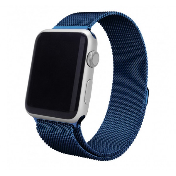 Ремешок для Apple Watch 42mm Milanese Loop Band Blue