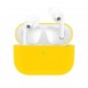 Чехол для Airpods Pro Ultrathin Silicon case Yellow