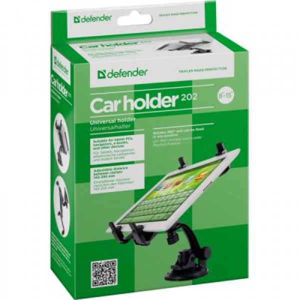 Автодержатель Defender Car holder 202 for tablet devices (29202)