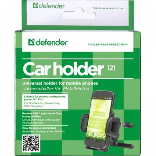 Автодержатель Defender Car holder 121 for mobile devices (29121)