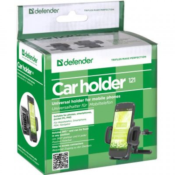 Автодержатель Defender Car holder 121 for mobile devices (29121)