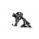 Автомобильный держатель для смартфона Baseus Car and Desk Holder Osculum Type Black (SUYL-XP01)
