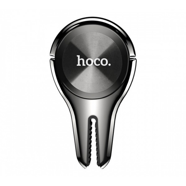 Автомобильный держатель Hoco CA49 Metal air outlet in-car holder Black
