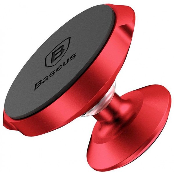 Автодержатель Baseus Small Ears Series Magnetic Bracket (Vertical type) Red