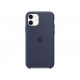 Чехол для Apple iPhone 11 Silicone Case Dark Blue Copy
