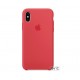 Чехол для Apple iPhone X Silicone Case Red Raspberry (MRG12)