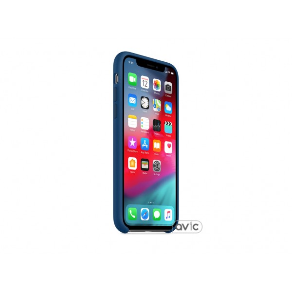 Чехол для Apple iPhone XS Silicone Case Blue Horizon (MTF92)
