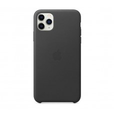 Чехол для смартфона Apple iPhone 11 Pro Max Leather Case - Black (MX0E2)