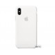 Чехол для Apple iPhone X Silicone Case White (MQT22)