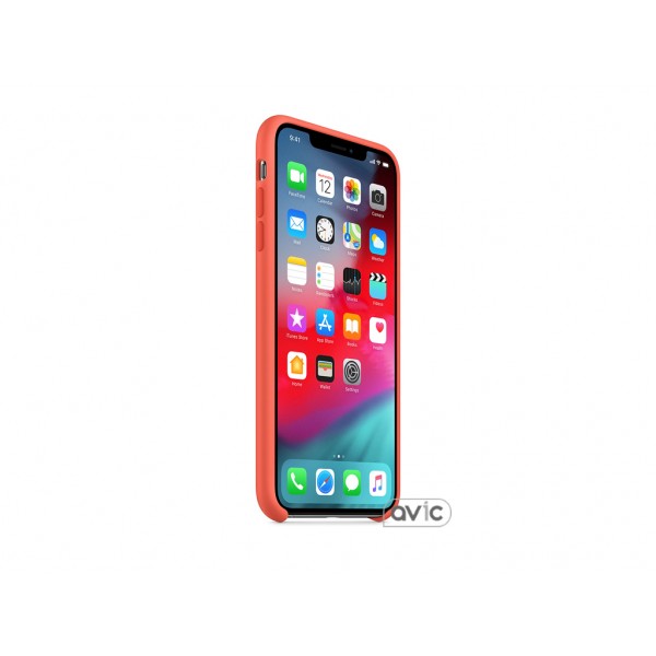 Чехол для Apple iPhone XS Max Silicone Case Nectarine Copy