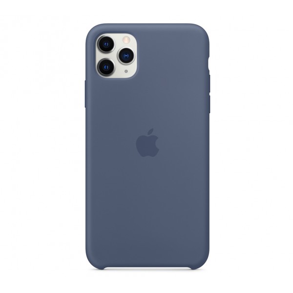 Чехол для Apple iPhone 11 Pro Max Silicone Case Alaskan Blue Copy