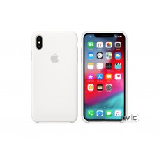 Чехол для Apple iPhone XS Max Silicone Case White (Copy)