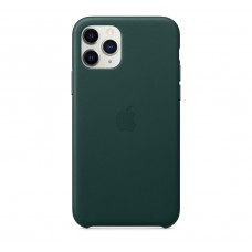 Чехол для Apple iPhone 11 Pro Leather Case Forest Green Copy