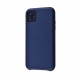 Чехол для Apple iPhone 11 Pro Max Leather Case Midnight Blue Copy