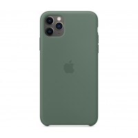 Чехол для Apple iPhone 11 Silicone Case Pine Green Copy