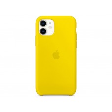 Чехол для Apple iPhone 11 Silicone Case Yellow Copy