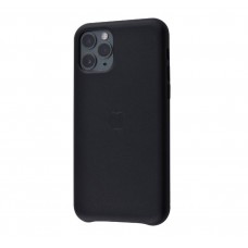 Чехол для Apple iPhone 11 Pro Max Leather Case Black Copy