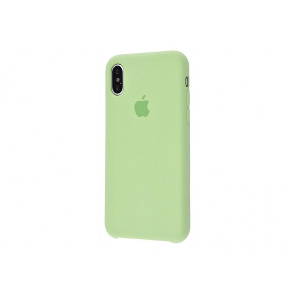 Чехол для Apple iPhone X Silicone Case Mint Copy
