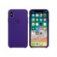 Чехол для Apple iPhone XS Silicone Case Purple (Copy)