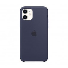Чехол для Apple iPhone 11 Silicone Case Midnight Blue Copy
