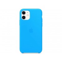 Чехол для Apple iPhone 11 Silicone Case Light Blue Copy