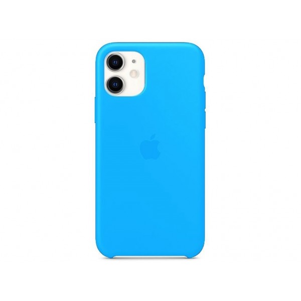 Чехол для Apple iPhone 11 Silicone Case Light Blue Copy