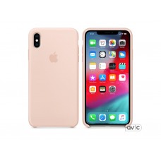Чехол для Apple iPhone XS Max Silicone Case Pink Sand Copy