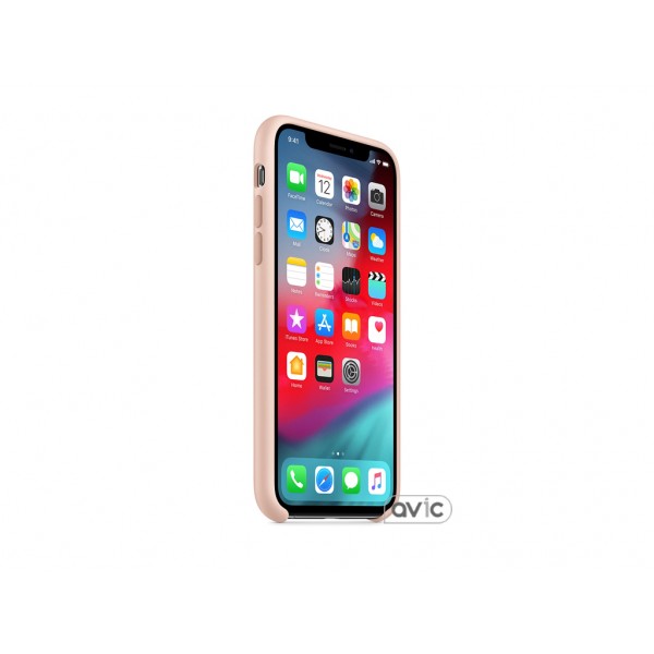 Чехол для Apple iPhone XS Silicone Case Pink Sand (MTF82)