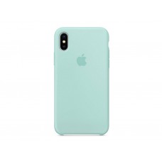 Чехол для Apple iPhone X Silicone Case Marine Green Copy
