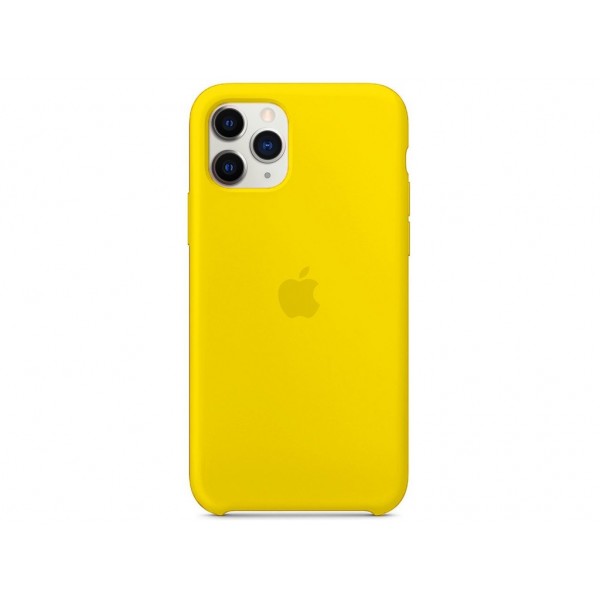 Чехол для Apple iPhone 11 Pro Max Silicone Case Yellow Copy