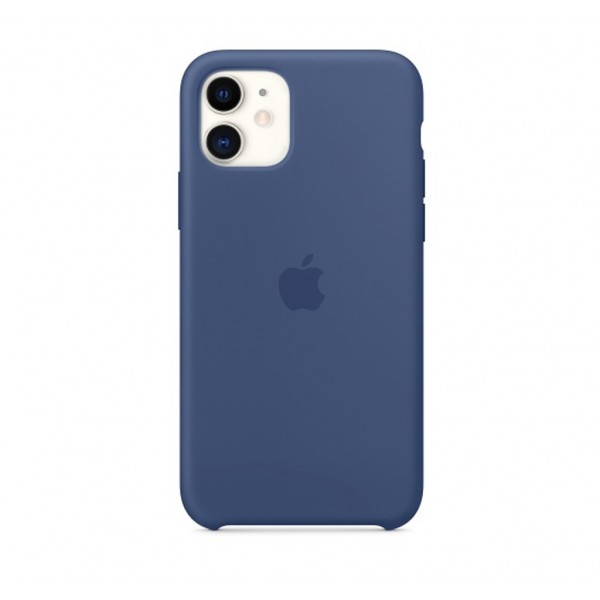 Чехол для Apple iPhone 11 Silicone Case Alaskan Blue Copy