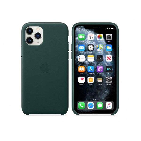 Чехол для смартфона Apple iPhone 11 Pro Leather Case-Forest Green (MWYC2)