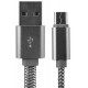 Кабель LDNIO LS17 Micro cable 2m Grey