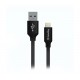 Кабель ColorWay USB-Lihgtning, 1м Black (CW-CBUL004-BK)