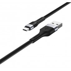 Кабель Hoco X34 Surpass charging data cable for Micro Black