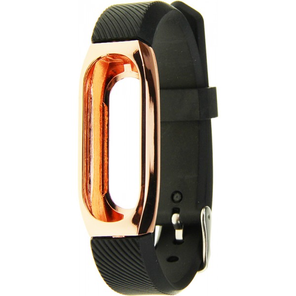 Ремешок UWatch 304 Stainless Steel Wrist Bracelet Milanese Replacement Strap For Mi Band 2 Gold