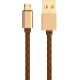 Кабель LDNIO LS25 Micro cable 1m Brown