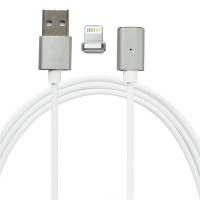 Кабель Mocolo SJX022 magnetic cable For Lightning 1M Silver