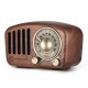Колонка Greadio Vintage Radio Retro (Walnut Wooden)
