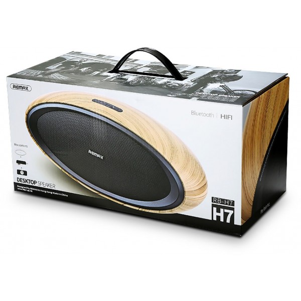 Колонка Remax RB-H7 Portable Speaker Brown