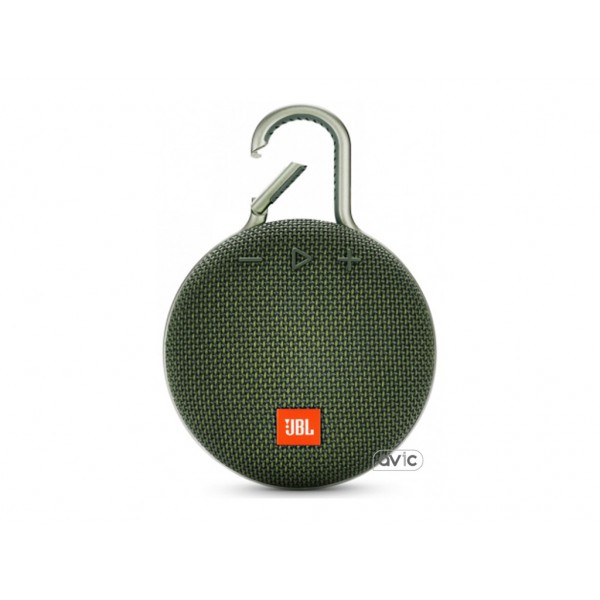 Колонка JBL Clip 3 Green (JBLCLIP3GRN)