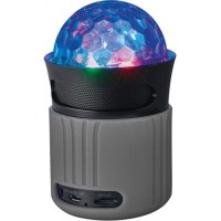 Колонка Trust Dixxo Go Wireless Bluetooth Speaker with party lights grey (21345)