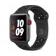 Apple Watch Nike+ Series 3 (GPS + Cellular) 42mm Space Gray Aluminum w. Anthracite/BlackSport B. (MQLD2)