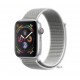 Apple Watch Series 4 (GPS) 44mm Silver Aluminum Case with Seashell Sport Loop (MU6C2)